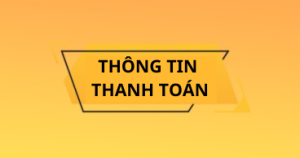 CHÍNH SÁCH THANH TOÁN